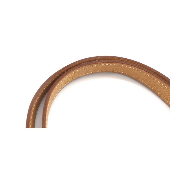 HERMES Shoulder Strap Couchevel Natural Brown Accessory - Picture 4 of 7